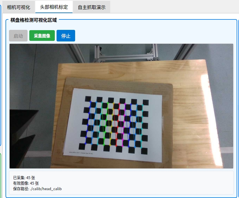 采集图像示意图